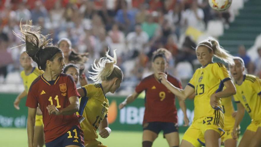 Espanya empata amb Suècia en un amistós