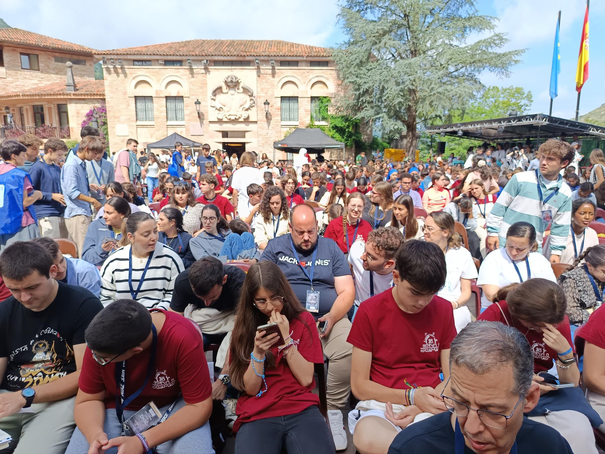 Jornada Eucarística Mariana en Covadonga