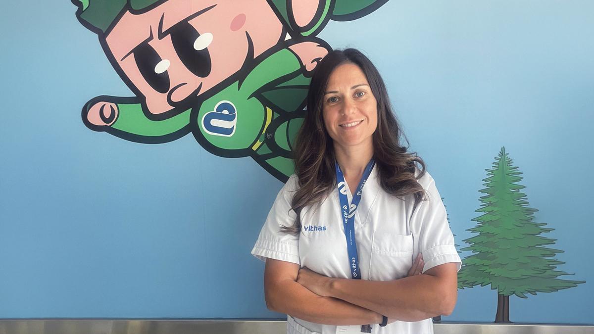 Ana Palomares, supervisora de la UCI pediátrica del Hospital Vithas de Castellón y enfermera.