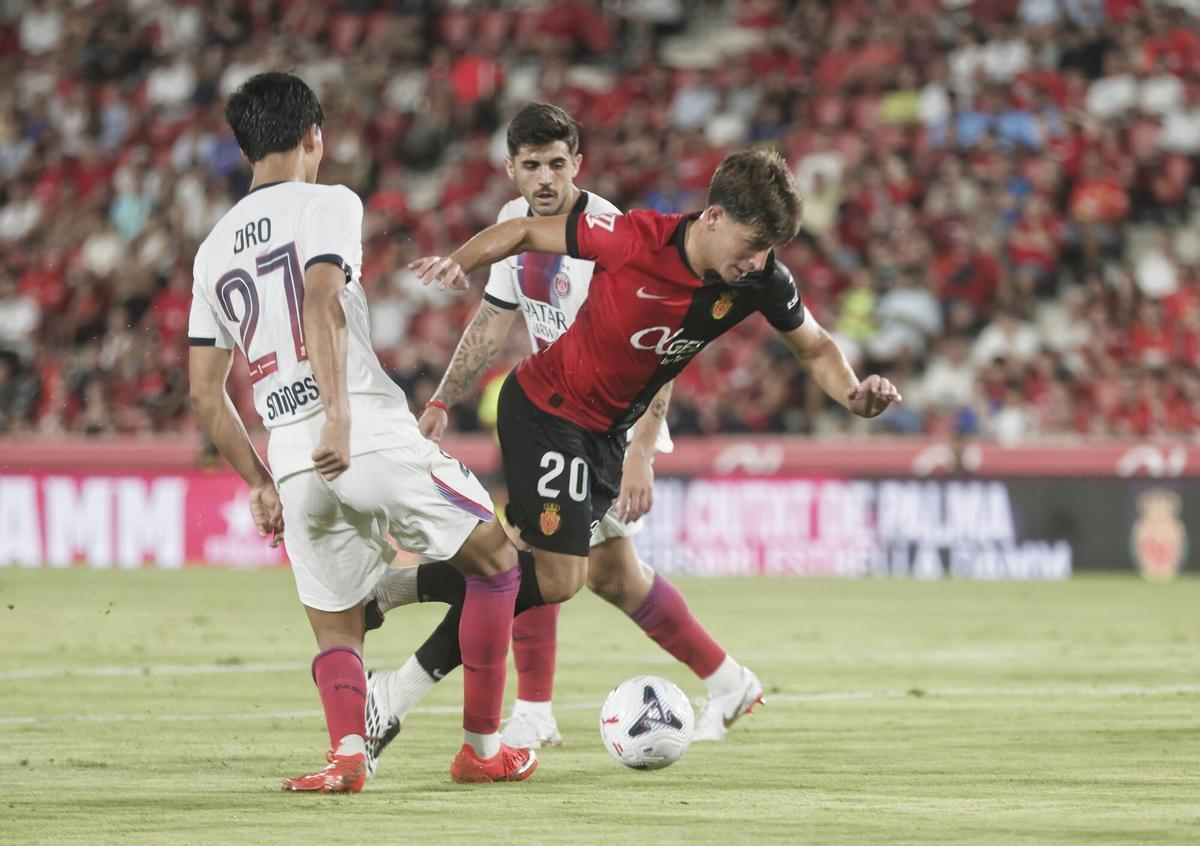 El Trofeo Ciutat de Palma Mallorca-PSG, en imágenes