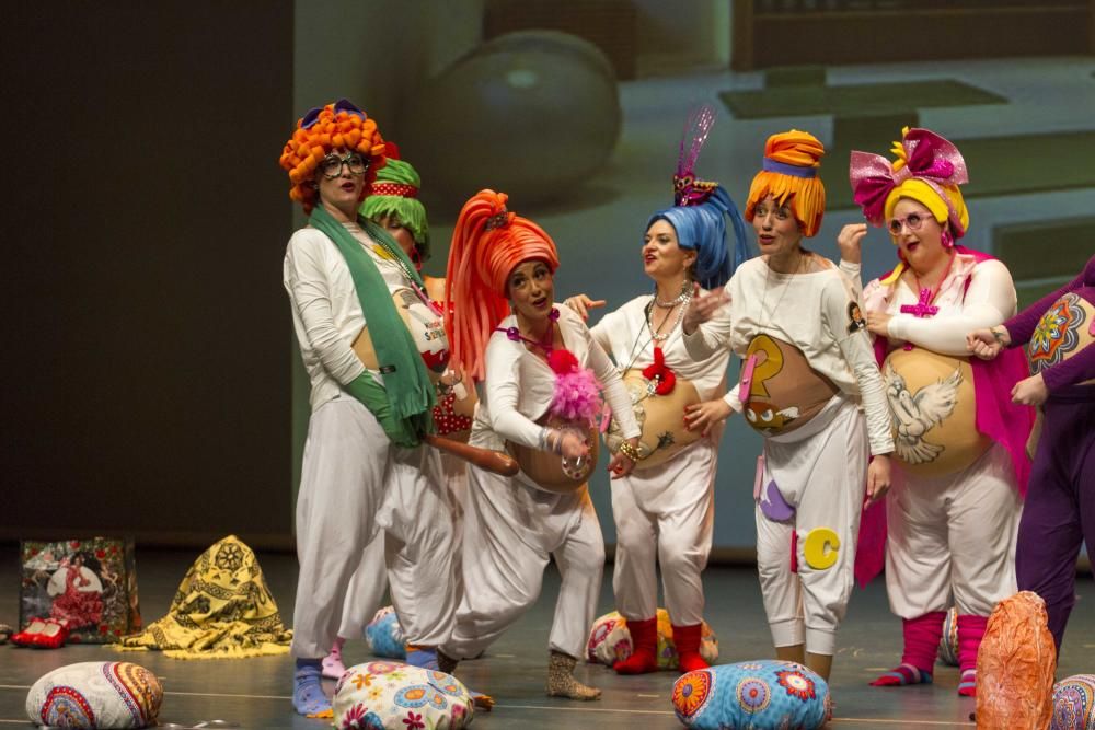 Segunda semifinal concurso nacional de chirigotas del Carnaval de Cartagena 2019