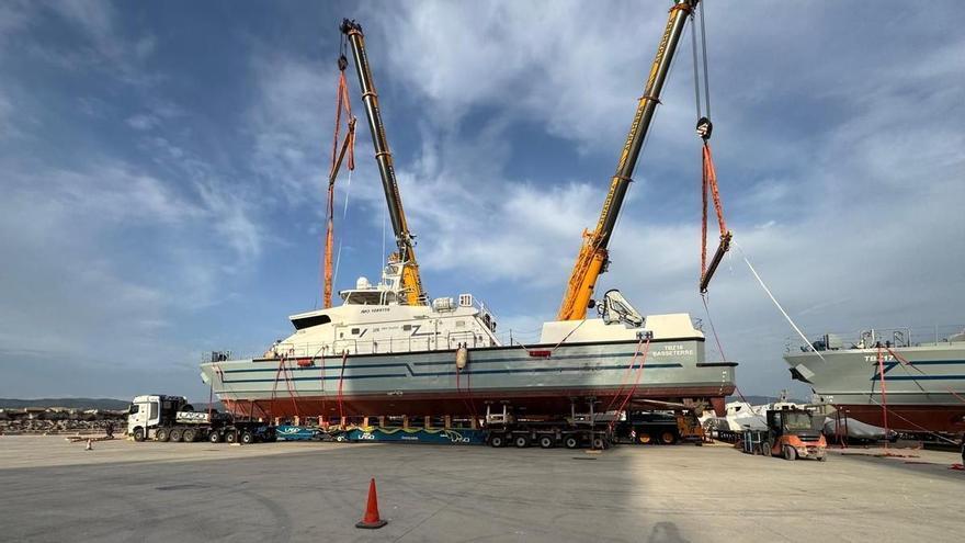 Aduanas incorporará a su base de Vigo una patrullera de casi 40 metros incautada el pasado verano en el Estrecho