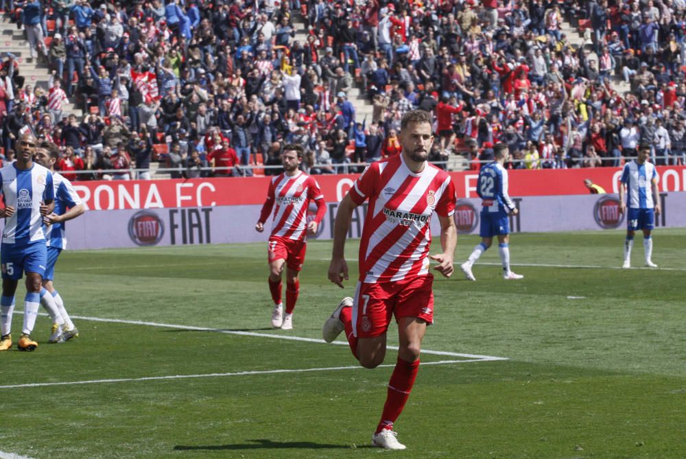 Les imatges del Girona - Espanyol (1-2)