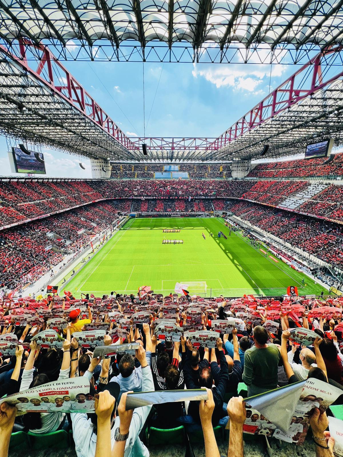 Estadio de San Siro (Milan - Italia).