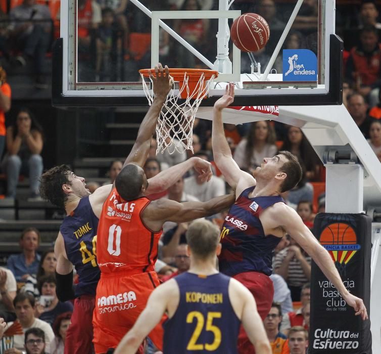 Valencia Basket - Barcelona Lassa, en imágenes