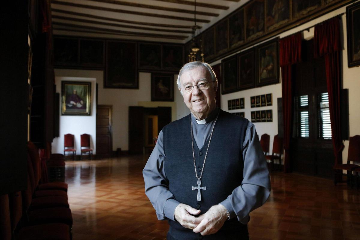 Sebastià Taltavull im Bischofspalast in Palma.