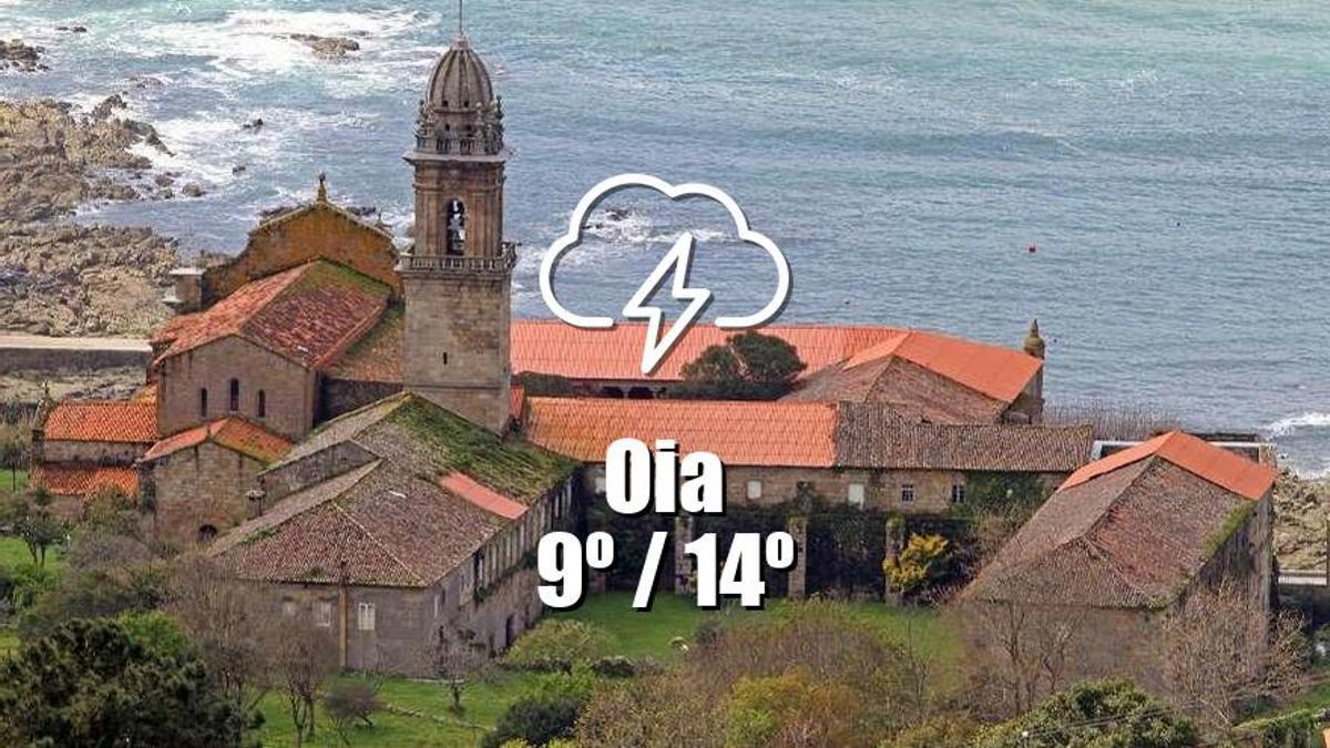 El tiempo en Oia: previsión meteorológica para hoy, miércoles 11 de marzo