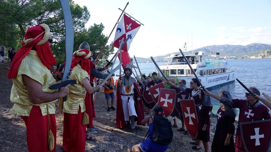 Las tropas cristianas se imponen a las sarracenas en Santa Ponça