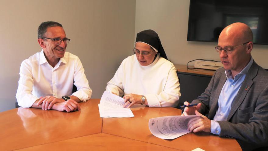 El Convent de Santa Clara i Aigües de Manresa, junts contra la desigualtat