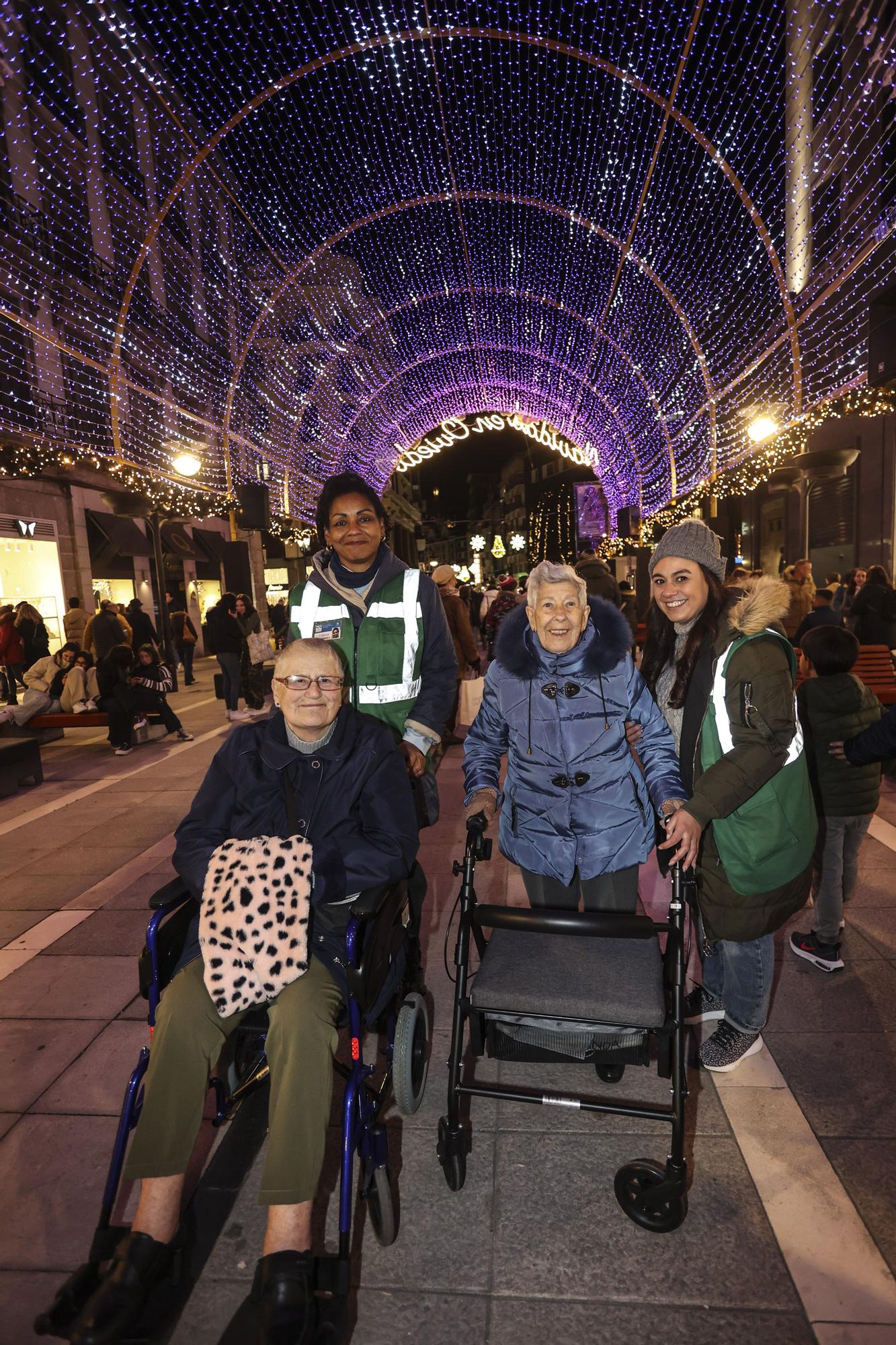 Encendido de luces en Oviedo