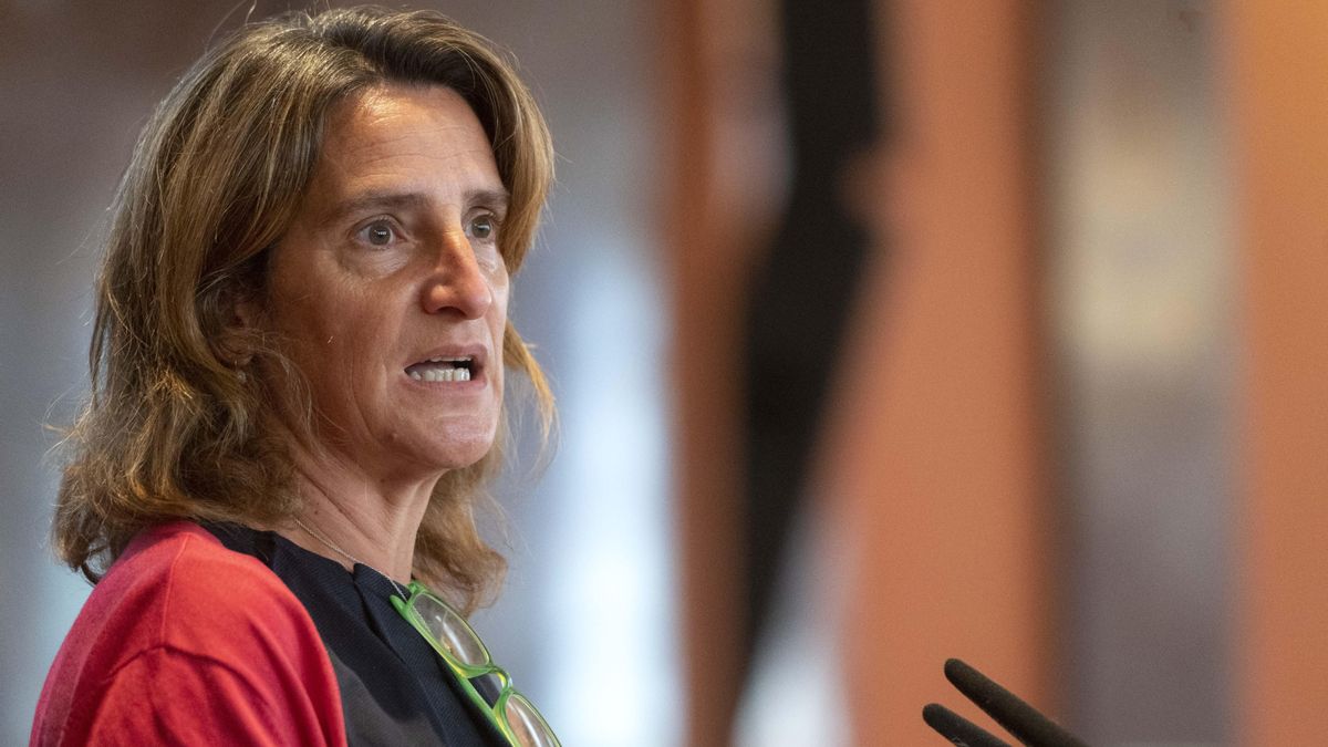 La vicepresidenta tercera y ministra para la Transición Ecológica y el Reto Demográfico, Teresa Ribera
