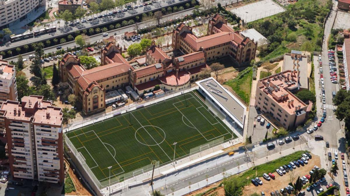 El Camp Municipal de Futbol Sant Genís-Institut Vall d'Hebron recibirá una reforma de 400.000 euros