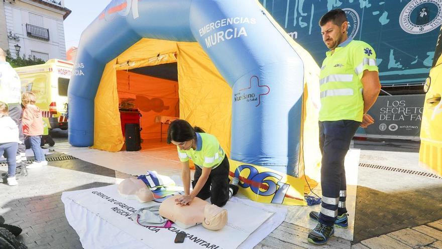 Hasta trescientas muertes súbitas  al año en la Región de Murcia