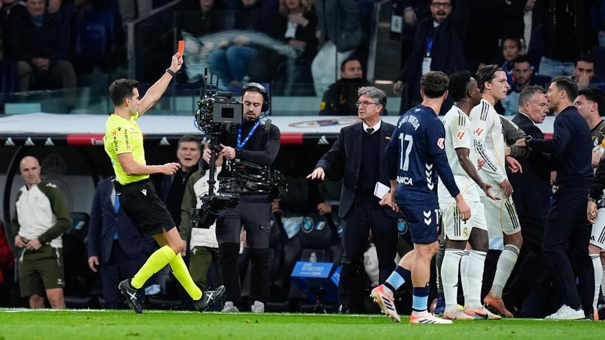 Dos partidos de sanción para Endrick, Carreras y Carvajal por "protestas" y "menosprecio" al árbitro del Madrid-Celta