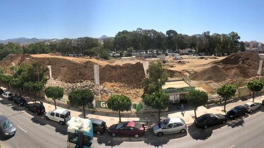 Imagen de las obras en Martiricos.