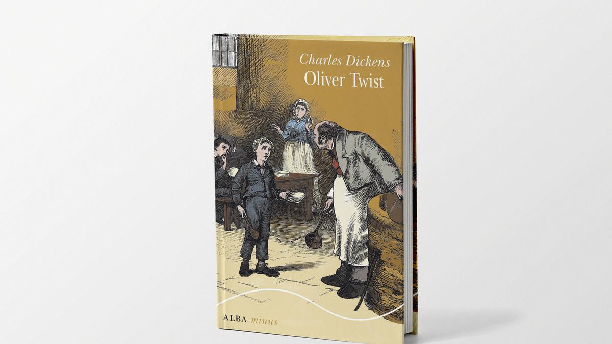 La portada del llibre «Oliver Twist».