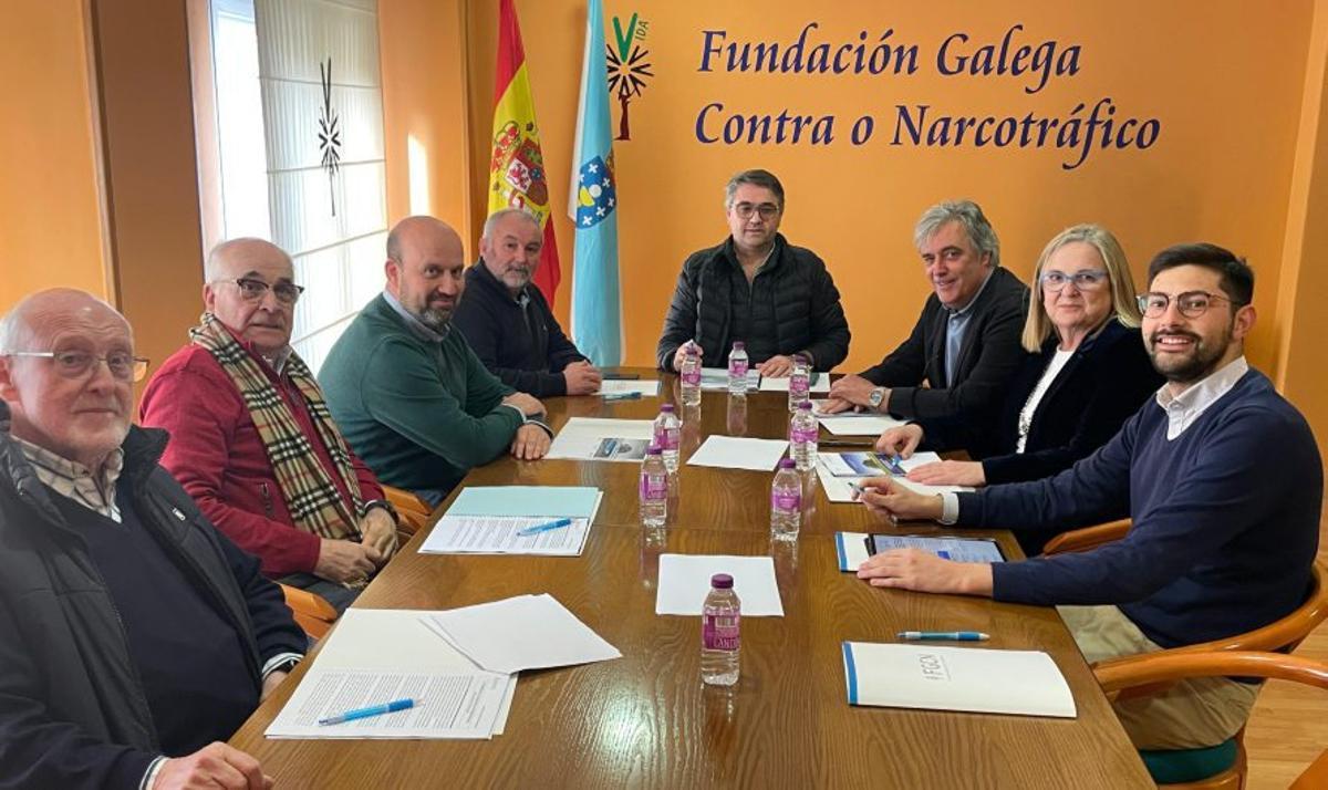 Reunión del PP con la Fundación contra o Narcotráfico. | FDV