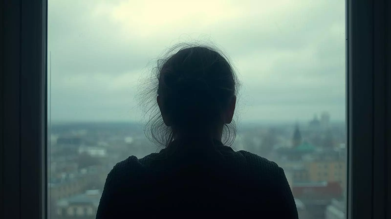 Silueta desenfocada junto a una ventana, símbolo de incertidumbre sobre por qué muchos amarres de amor no funcionan.