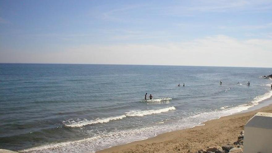 Vista de la costa mijeña donde se encuentra el paraje de Calahonda.