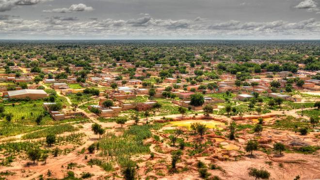 Ciudad de Dogondoutchi, Níger.