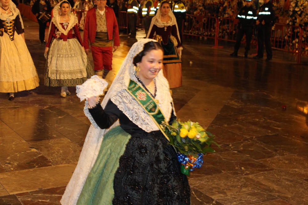 Así desfiló Clara María Parejo en la Ofrenda