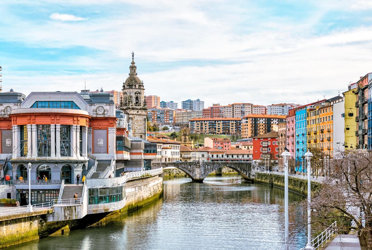 Ciudad de Bilbao en País Vasco