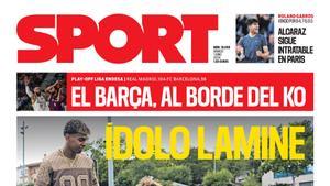 La portada de SPORT de hoy