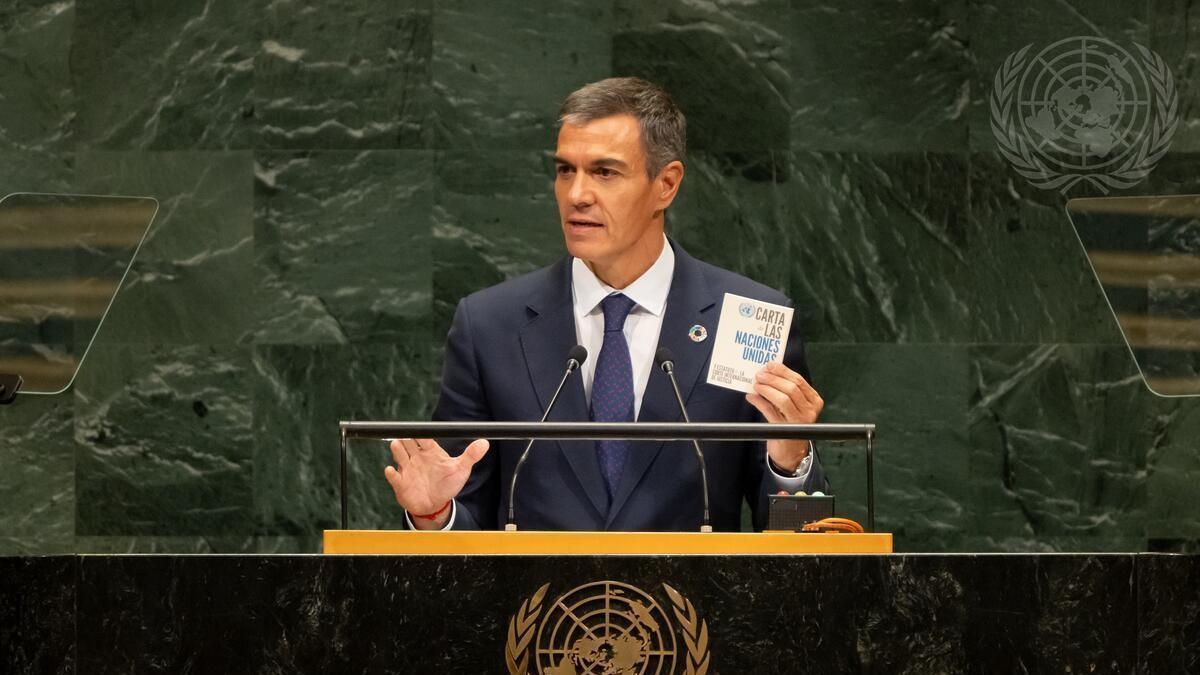 CEUTA ONU SÁNCHEZ | Sánchez sobre Ceuta: «Su ciudadanía está demostrando que se puede afrontar una crisis sin renunciar a la decencia, manteniendo la legalidad y respetando los derechos humanos»