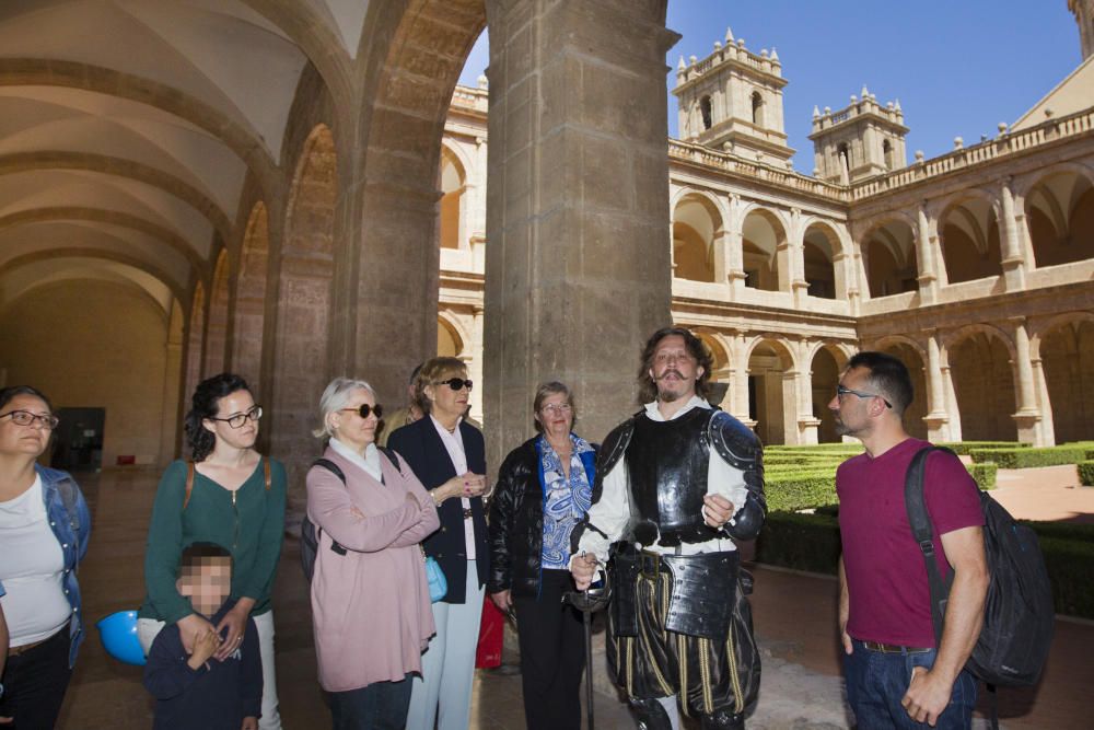 Visitas guiadas por 'Don Quijote' en el Monasterio de San Miguel de los Reyes