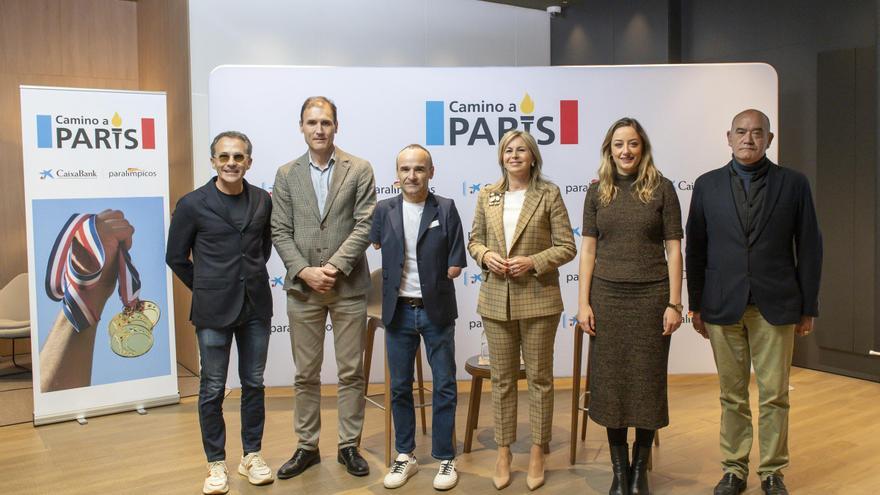 CaixaBank recibe a Ricardo Ten tras sus tres medallas en el Campeonato del Mundo de Pista Paralímpico y le acompaña en su ‘Camino a París’