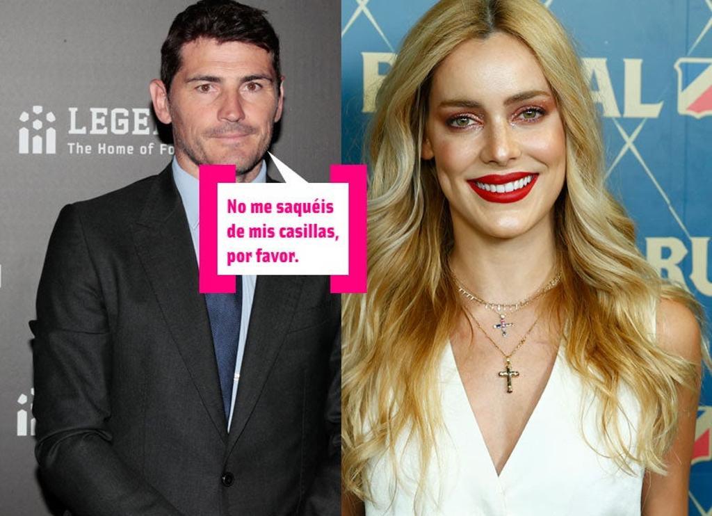 Iker Casillas y Alejandra Onieva, un fotomontaje