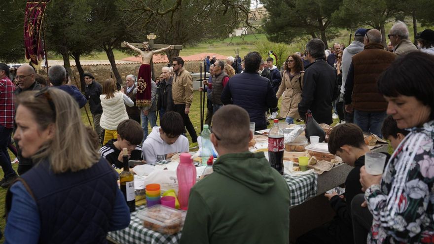 Los romeros acompañarán al Cristo de Valderrey el domingo