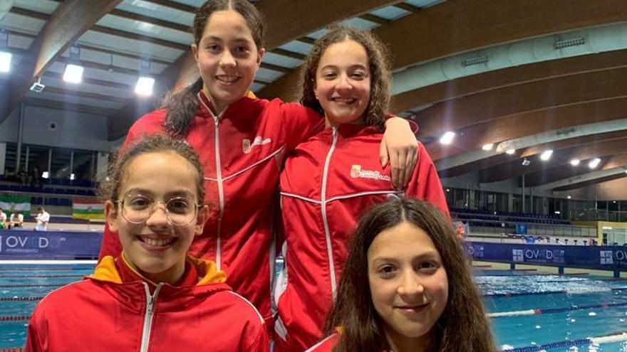 Buena actuación de Alba Muriel Barroso, del Natación San José Obrero,  en el Campeonato de España por Comunidades