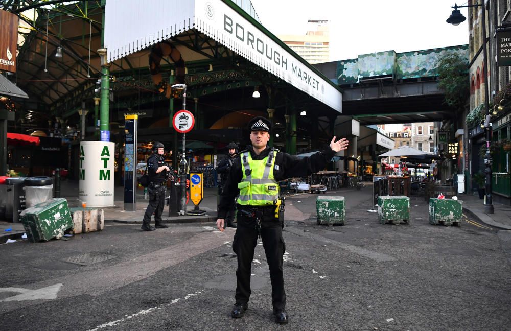 Atentado terrorista en el puente de Londres