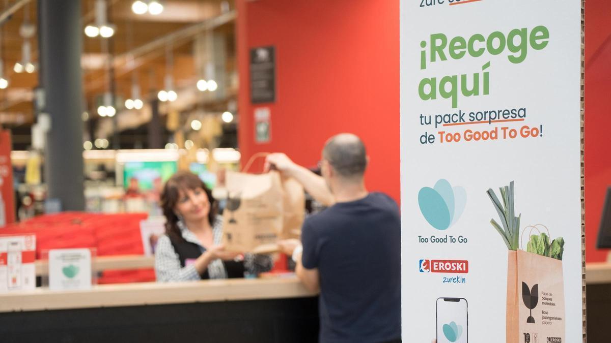 EROSKI evita el desperdicio de 14.000 toneladas de alimentos