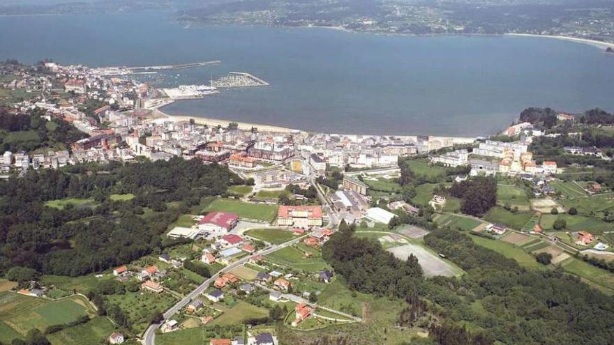 Vista aérea de Sada.