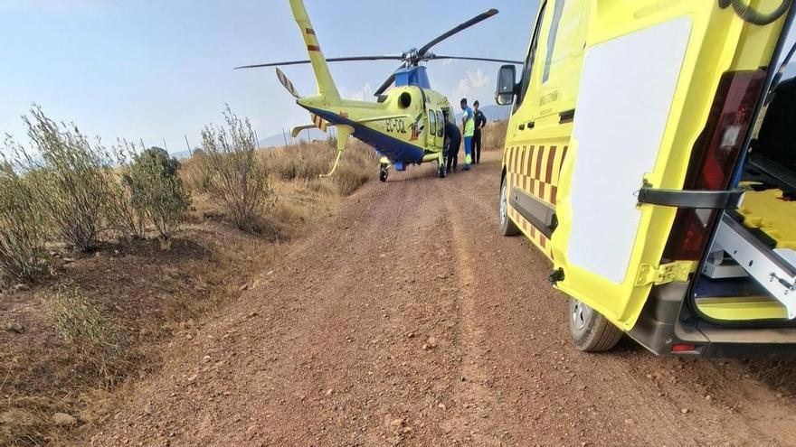 Dos heridos en un accidente de tráfico en Helechosa de los Montes