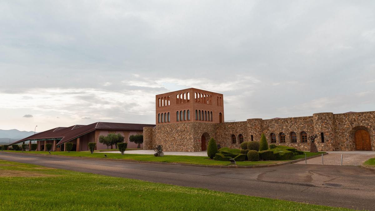 Instalaciones de Grandes Vinos en Cariñena, donde se celebrará el 25 aniversario este jueves