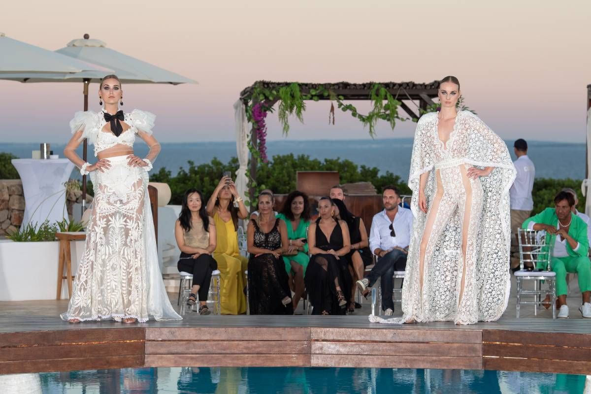 Desfile 'pop up' organizado por Ibiza Luxury Destination y Moda Adlib Ibiza hotel en el hotel Destino Pachá Ibiza