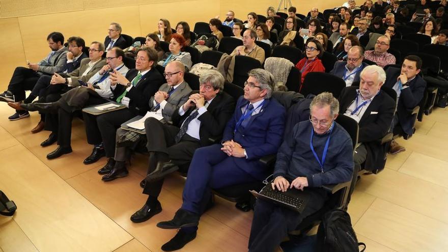 Aspecto del simposio, ayer, en la jornada de clausura. // Jesús Regal