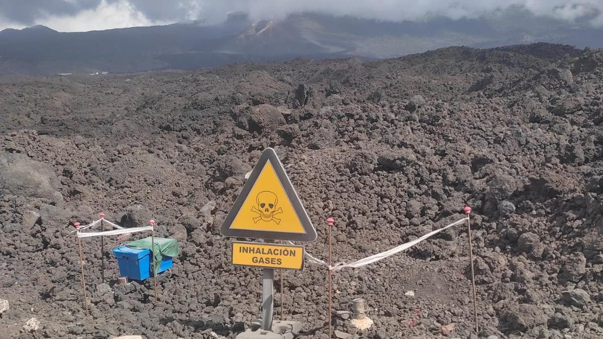 Carreteras ardientes en La Palma.