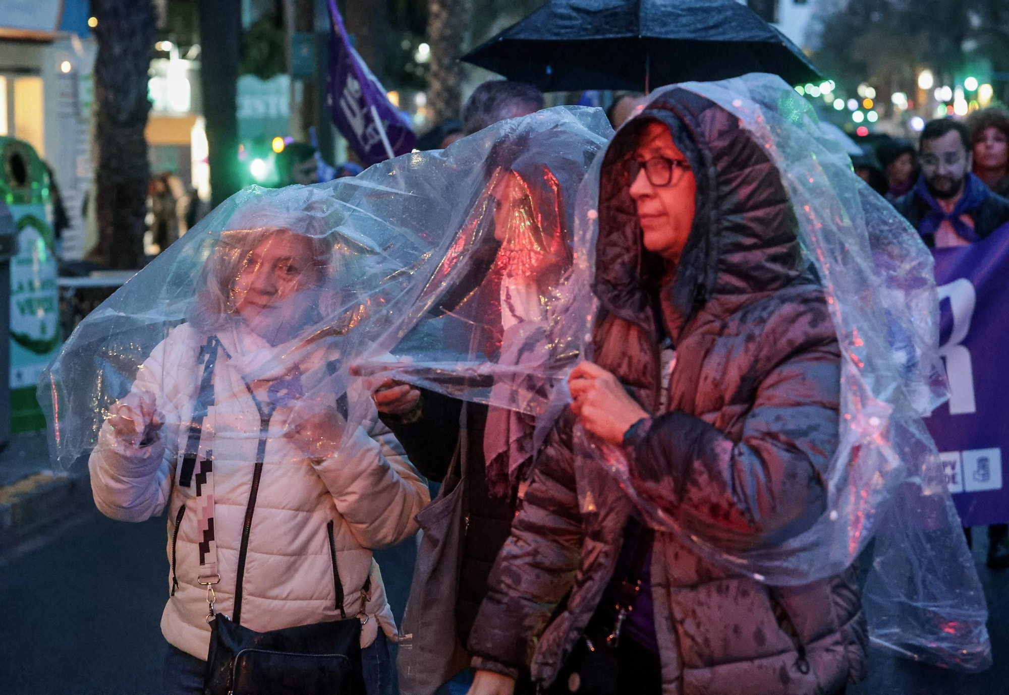 Marcha 8M en Alicante, día de la Mujer