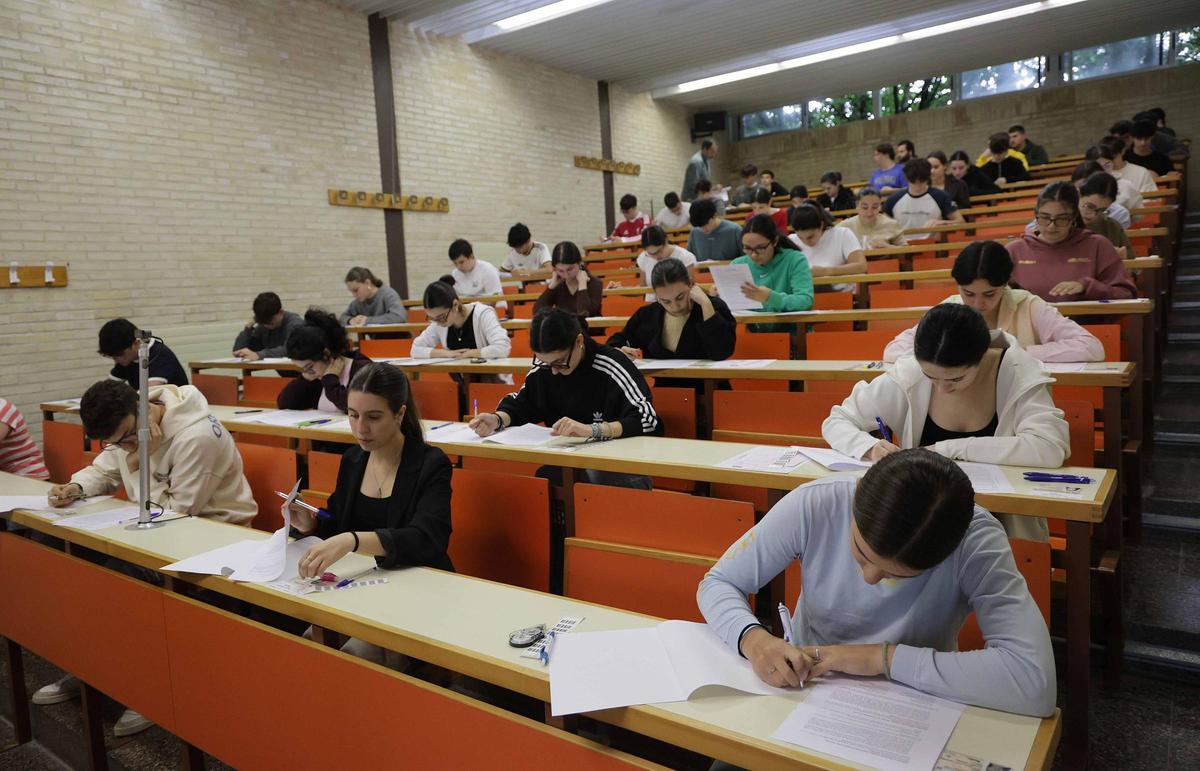 ARRANCAN LOS EXÁMENES DE LA PAU