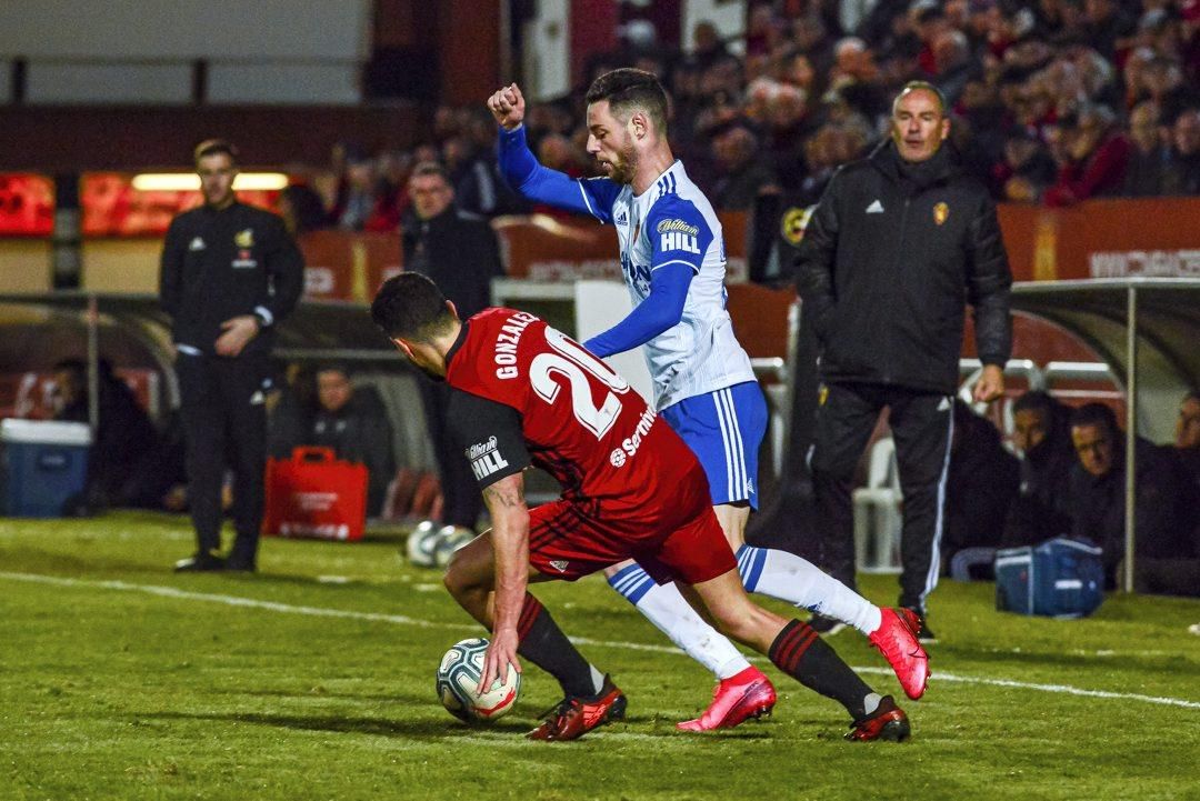 Partido Mirandés contra Real Zaragoza