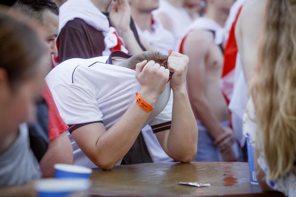 Croacia chafa la fiesta inglesa en Magaluf