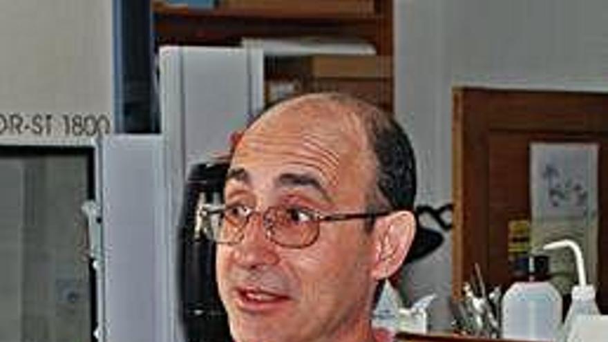 El presidente de la Sociedade Galega de Historia Natural, Serafín González.