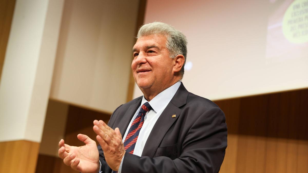 Laporta: "Tendría que hacer otro libro diciendo de quién hemos salvado el Barça"