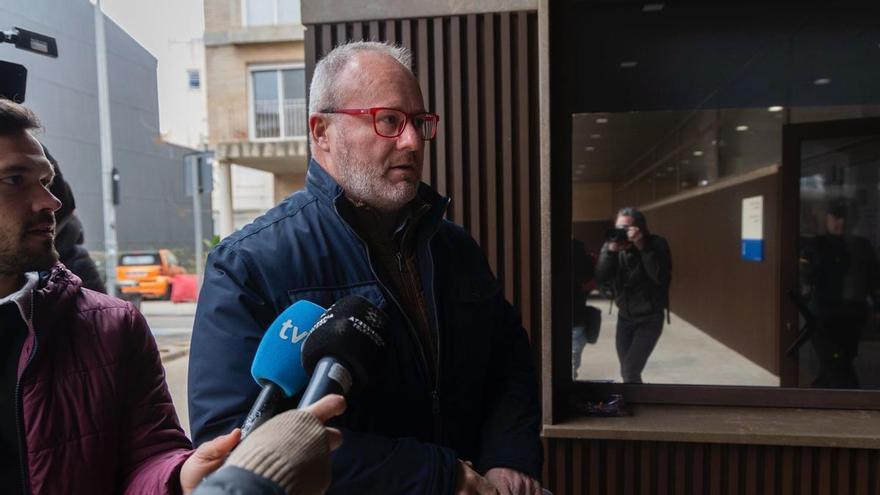 Avelino Mascarell, ante la jueza de la dana