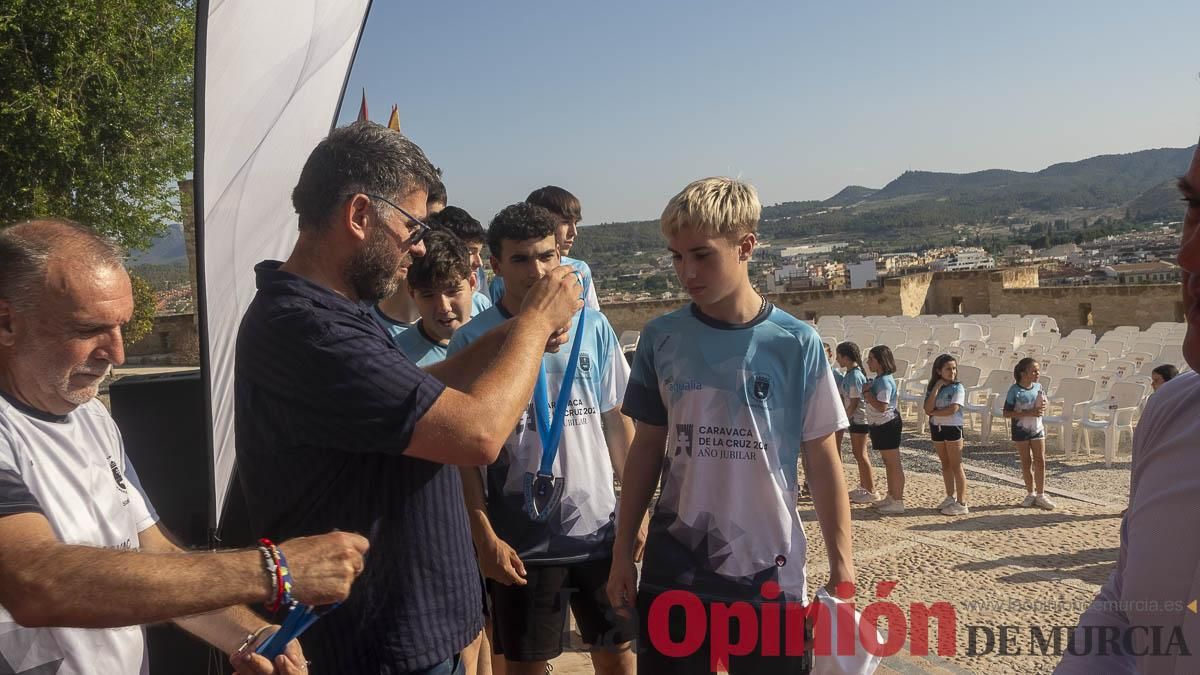 Clausura de las Escuelas Deportivas en Caravaca