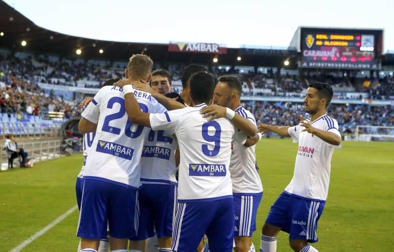 Las imágenes del Real Zaragoza-Alcorcón